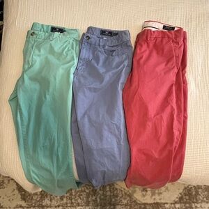 Polo by Ralph Lauren Chinos in Mint, Light Blue, and Coral